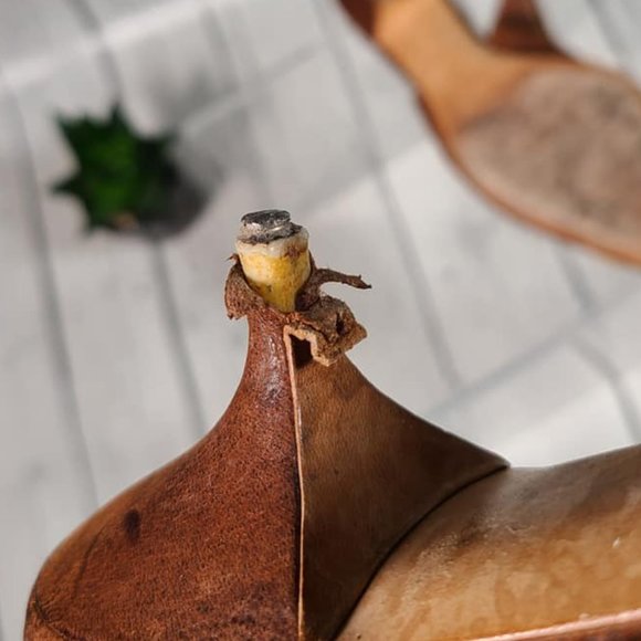 Prada Vintage Crochet Slingback Heels SEE PICS - Picture 8 of 9